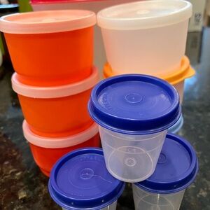 Tupperware Colorful 11 Piece Storage Container Set